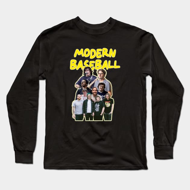 Modern Baseball Long Sleeve T-Shirt by In every mood